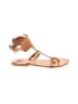 Unbranded 100% Leather Tan Sandals Size EU 40 - photo 1