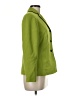 Le Suit 100% Polyester Green Blazer Size 8 Petite - photo 4
