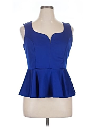 FASHION TO FIGURE Sleeveless Blouse (view 1)