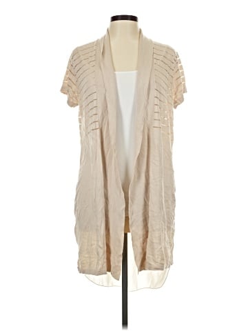 August Silk Cardigan (view 1)
