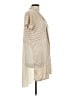 August Silk Tan Cardigan Size L - photo 4