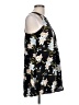 Forever 100% Rayon Print Black Casual Dress Size L - photo 4