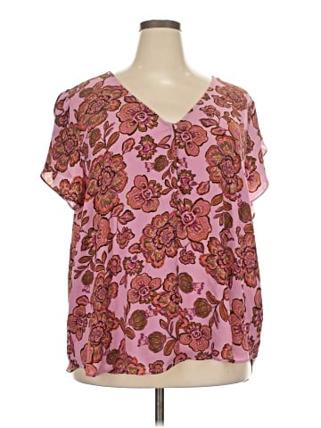 PREMISE Short Sleeve Blouse (view 1)