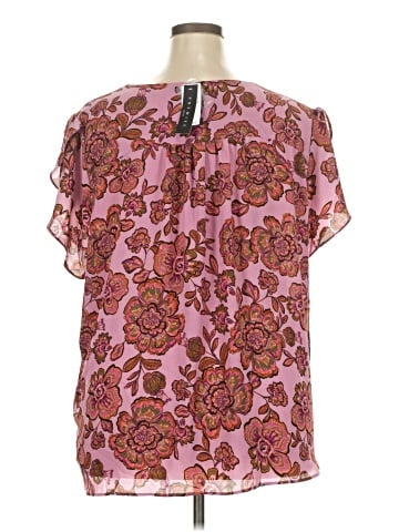 PREMISE Short Sleeve Blouse (view 2)