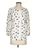 Christopher & Banks 100% Cotton White Pullover Sweater Size S - photo 1