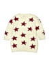 Hatley Stars Ivory Pullover Sweater Size 9-12 mo - photo 1
