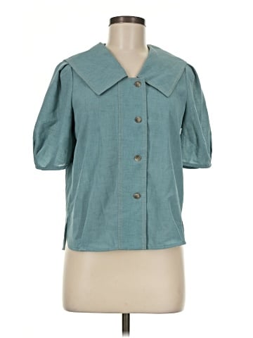Besti Belli 3/4 Sleeve Button-Down Shirt (view 1)