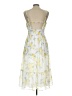 Trixxi 100% Polyester Floral Yellow Cocktail Dress Size L - photo 2