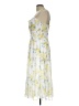 Trixxi 100% Polyester Floral Yellow Cocktail Dress Size L - photo 5