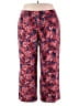 D&Co. Tropical Red Casual Pants Size 2X (petite) - photo 1