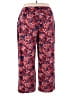 D&Co. Tropical Red Casual Pants Size 2X (petite) - photo 2