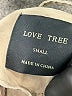 Love Tree 100% Cotton Tan Raincoat Size S - photo 6