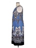 Catherines Paisley Blue Cocktail Dress Size 0X - photo 5