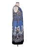 Catherines Paisley Blue Cocktail Dress Size 0X - photo 4