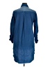 Thrill Blue 3/4 Sleeve Button-Down Shirt Size 1X - photo 2