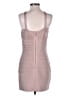 Herve Leger Tan Pink Cocktail Dress Size L - photo 2