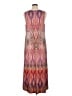 One World Print Pink Casual Dress Size XL - photo 2
