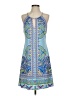Hale Bob Paisley Blue Cocktail Dress Size S - photo 1