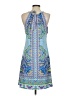 Hale Bob Paisley Blue Cocktail Dress Size S - photo 2