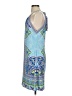 Hale Bob Paisley Blue Cocktail Dress Size S - photo 5