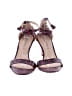 Via Spiga 100% Leather Print Purple Sandals Size 8 - photo 2