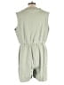 Zenana 100% Cotton Solid Green Romper Size 3X - photo 2