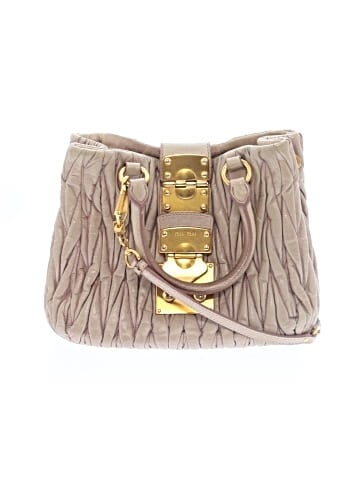 Miu Miu Leather Satchel (view 1)