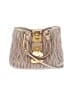Miu Miu 100% Leather Gold Pink Leather Satchel One size - photo 1