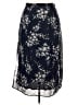 Fashion Bug 100% Polyester Floral Blue Casual Skirt Size 18 - photo 1