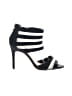 Nina 100% Leather Black Sandals Size 6 - photo 1