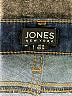 Jones New York Solid Blue Jeans Size 14 - photo 4