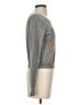 Diane von Furstenberg Animal Print Gray Pullover Sweater Size S - photo 4