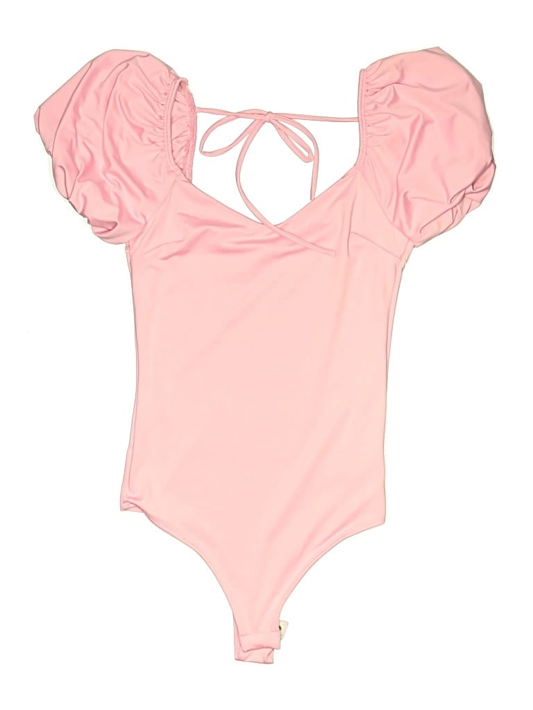 Pre-owned Gaze Bodysuit In Pink