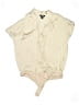 Paige 100% Polyester Ivory Kimono Size L - photo 1