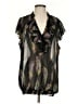 Pure Energy 100% Polyester Black Sleeveless Blouse Size 2X - photo 1