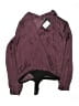 Paige 100% Polyester Burgundy Long Sleeve Blouse Size L - photo 1