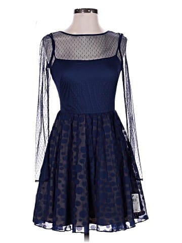 Aqua Cocktail Dress (view 1)