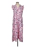 Mud Pie 100% Polyester Animal Print Pink Casual Dress Size S - photo 1