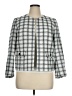 Kasper Houndstooth Gray Blazer Size 14 (petite) - photo 1