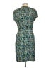 Laundry by Design Print Blue Cocktail Dress Size 12 - photo 2