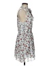 Lovers + Friends Floral Blue Casual Dress Size S - photo 4