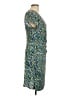 Laundry by Design Print Blue Cocktail Dress Size 12 - photo 4