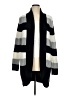 Bobbie Brooks 100% Acrylic Checkered-gingham Black Cardigan Size 3X - photo 1