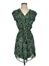 DR2 100% Polyester Paisley Green Casual Dress Size S - photo 1