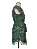 DR2 100% Polyester Paisley Green Casual Dress Size S - photo 4