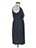 En Focus Studio Polka Dots Blue Casual Dress Size 6 - photo 4