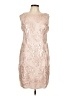 SD Collection 100% Nylon Tan Cocktail Dress Size 10 - photo 1