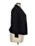 Barry Bricken Houndstooth Black Wool Blazer Size 14 - photo 4