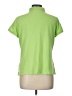 IZOD 100% Cotton Green Short Sleeve Top Size L - photo 2