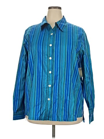 Coldwater Creek Long Sleeve Silk Top (view 1)